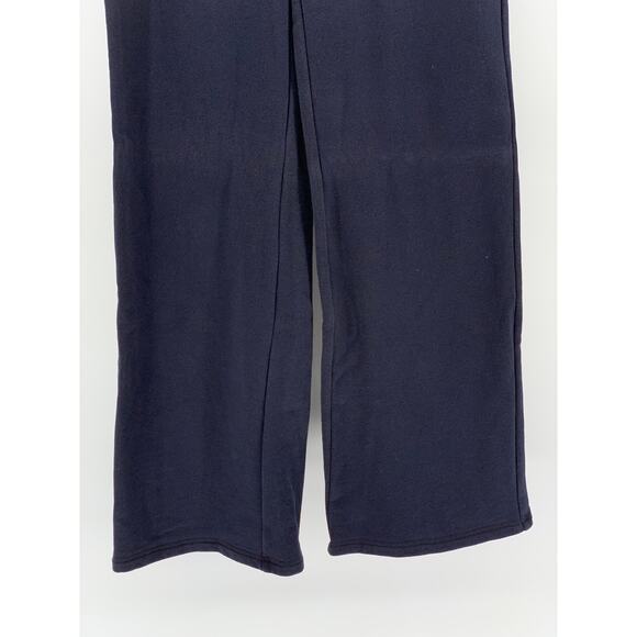 NAUTICA JEANS COMPANY Women's Vintage Navy Wide-Leg Relaxed-Fit Sweatpants SZ S - Picture 7 of 10